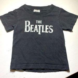 Beatles black tee shirt 18 months old 2006